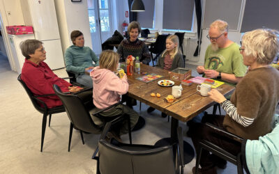 Et par hyggelige timer med brætspil i dag